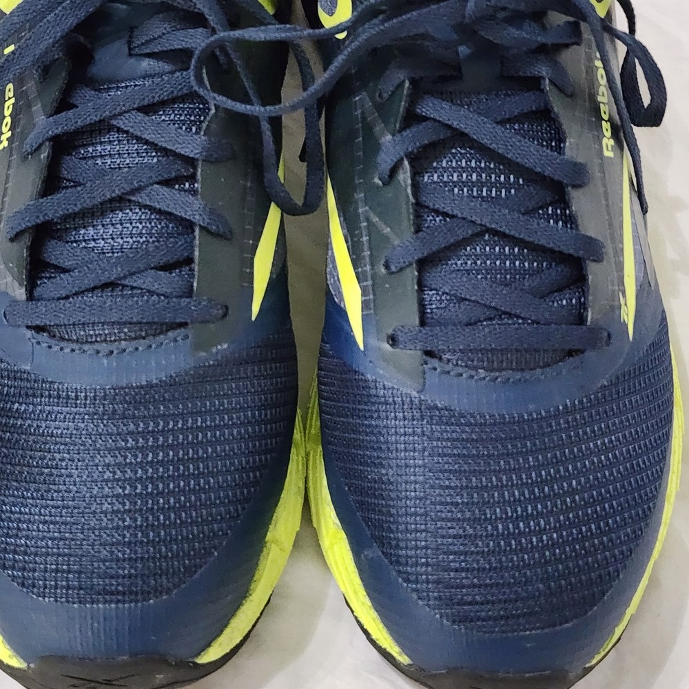 Reebok Floatzig Work Comp Toe Blue/Lime Mens Size… - image 6